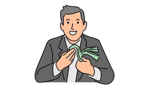 Download Businessman Counting Money - Mon Collection
