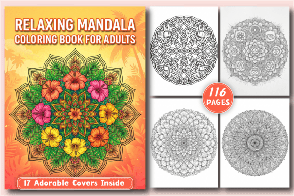 Download Relaxing Mandala Coloring Book for Adult - Premium Resources