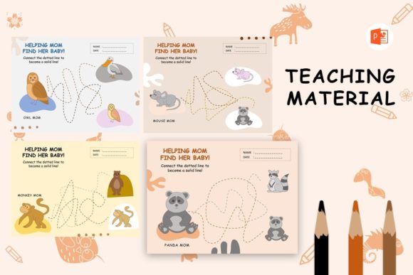 Download Tracing Book Animal Kids Monkey &amp; Friend - Mon Collection