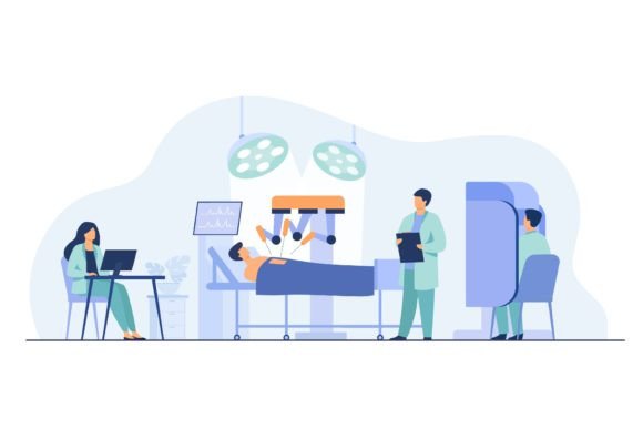 Download Robot Operating on Patient. Surgeons Mon - Mon Collection